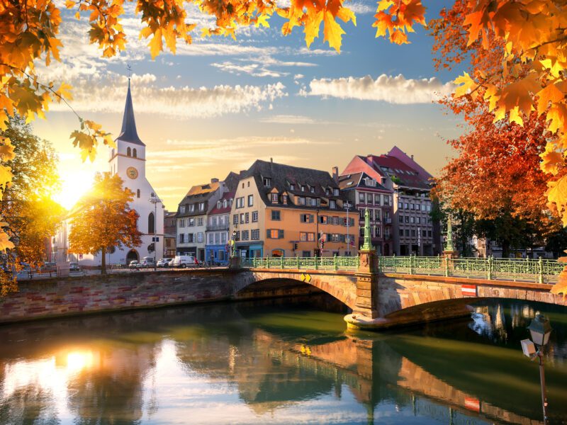 Protestant church of Saint Guillaume in Strasbourg, France