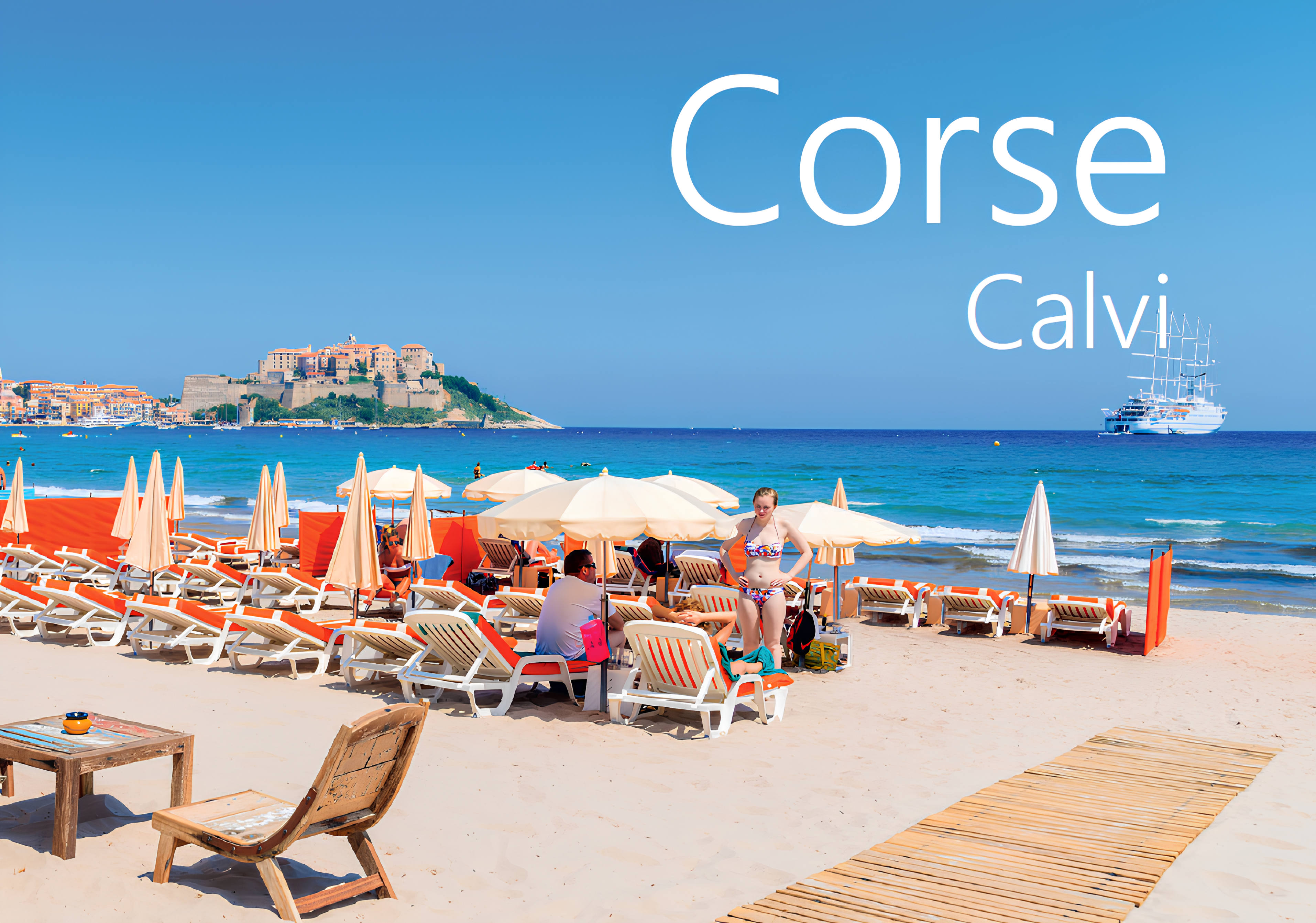 L’hôtel Casa Bianca est un établissement
moderne et intimiste, à deux pas de
la plage, du port et de la citadelle.